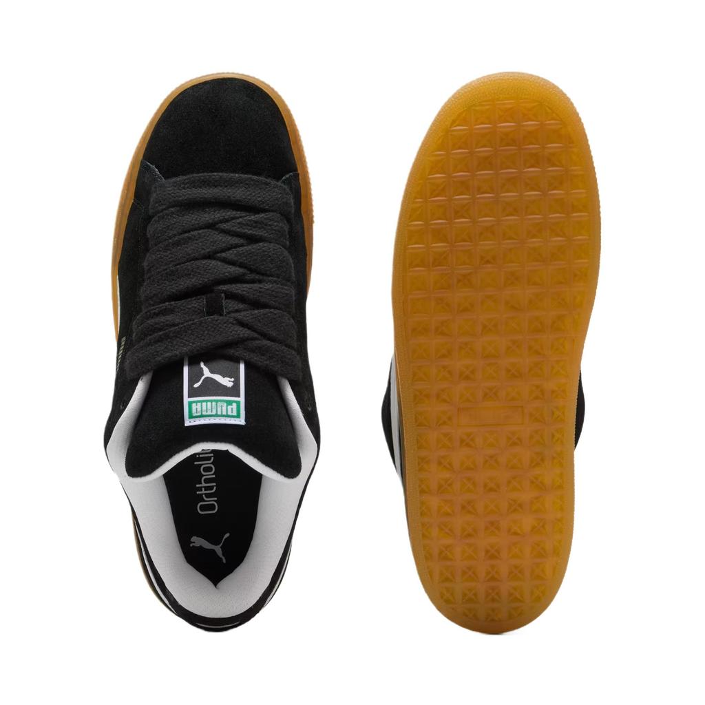 Puma Suede XL Dark Risk Fashion Versatile Trendy Comfortable Low-Top Sneakers Unisex Sneakers Black 401348-01