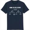 How To Fix Stuff T-shirt Funny Diy Man Diy Engineer Builder Shirt Meme Women's Gif Tee Streetwear Loose Tops