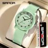 SANDA 3325 Fashion Children's Quartz Watch Dual Calendar Display Waterproof Simple Fashion Children's Quartz Watch