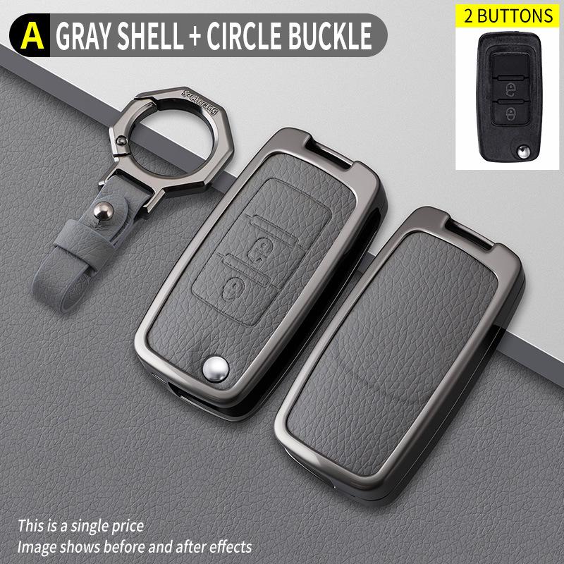 Compatible Car Key Holder for DeLonghi Model B, Elephant Grey