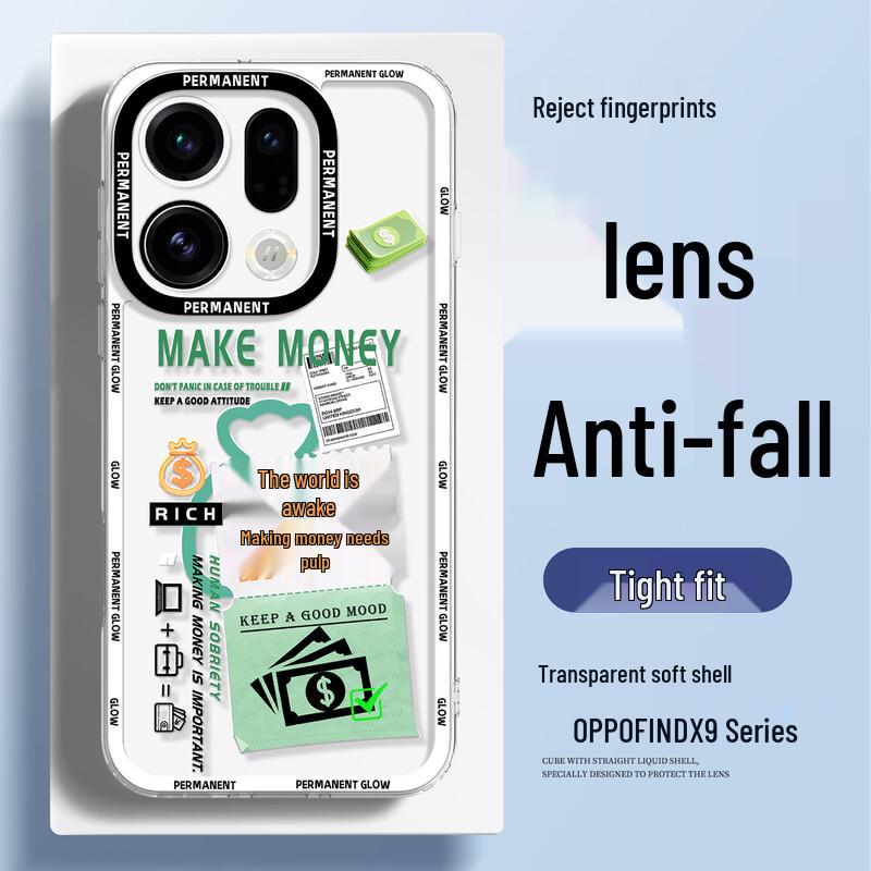 OPPO Find X Series Transparent Soft Phone Case