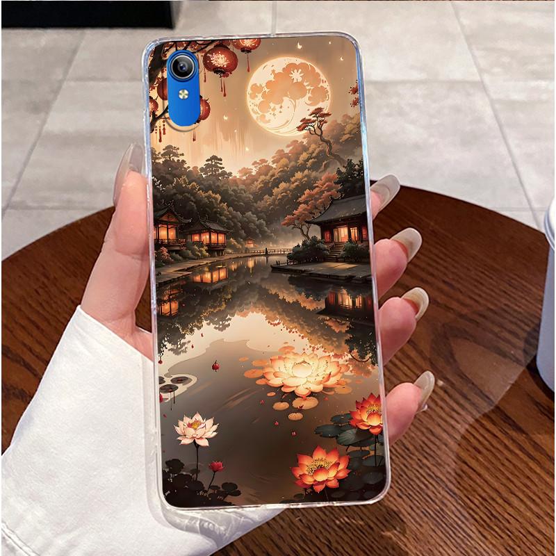 Case For Vivo Y91C / Y1S / Vivo 2015 / 1820 Luxury Cute Love Rabbit Funny Pattern Casing Ultra Thin Slim Clear Soft Phone Case