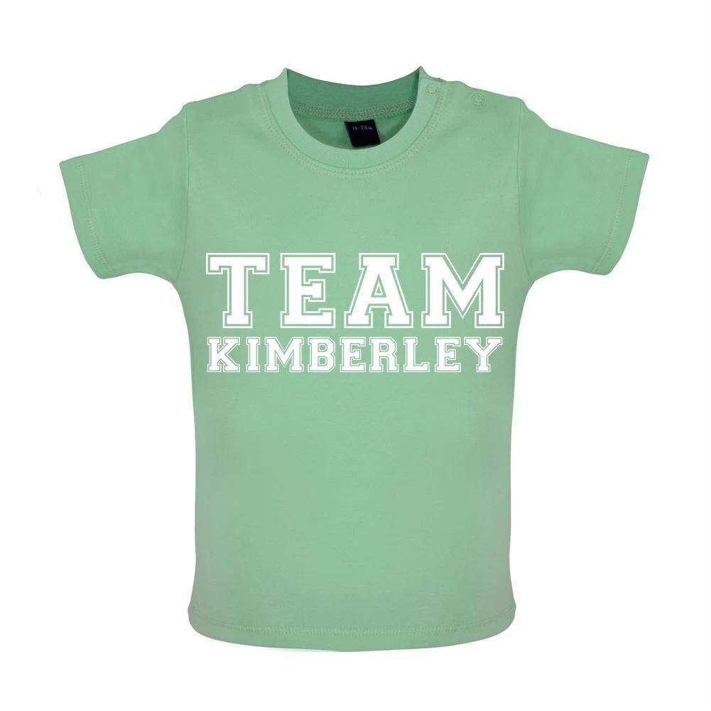 

Team Kimberley - Baby Kids Boys Girls Unisex T-Shirt / Babygrow - Gig Pop Tour Walsh Girls Singer 100