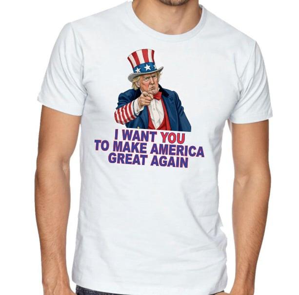 

I want you to make America Great again Funny t shirt Tee Trump President 3XL