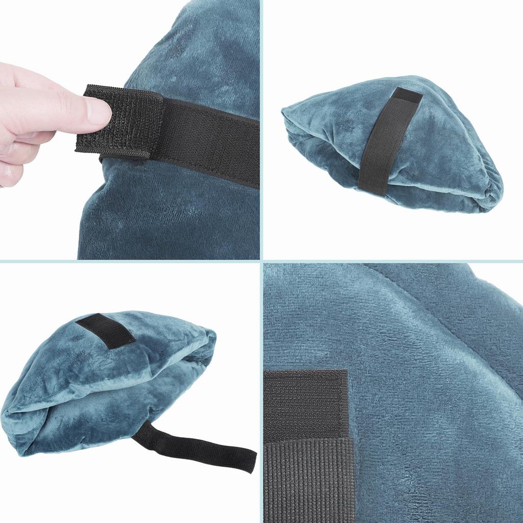 Fersenpolster und Knöchelstütze Verhindern Fuß- und Knöchelstützpolster mit Klettverschluss Verstellbar Einheitsgröße Passend für und Polster, Dekubitus, Verschluss,