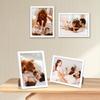 Vasemouh A4 Award Frame Wall Mounted and Tabletop Frame 210x297mm Photo Frame White 1 Piece