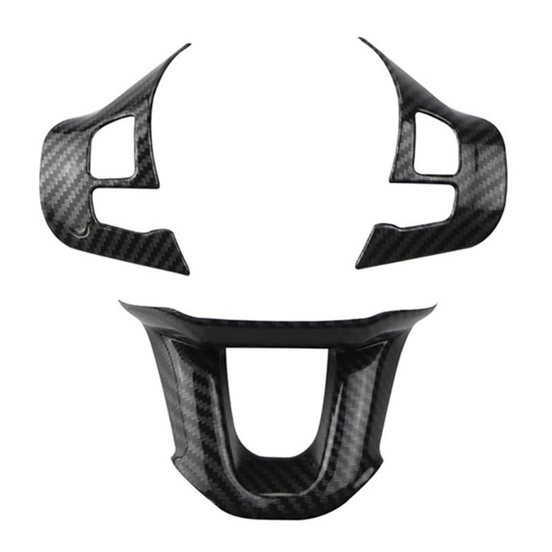 3 Teile/satz Auto Lenkrad Dekoration Abdeckung Trim Aufkleber Fit für Peugeot 2008 208 308