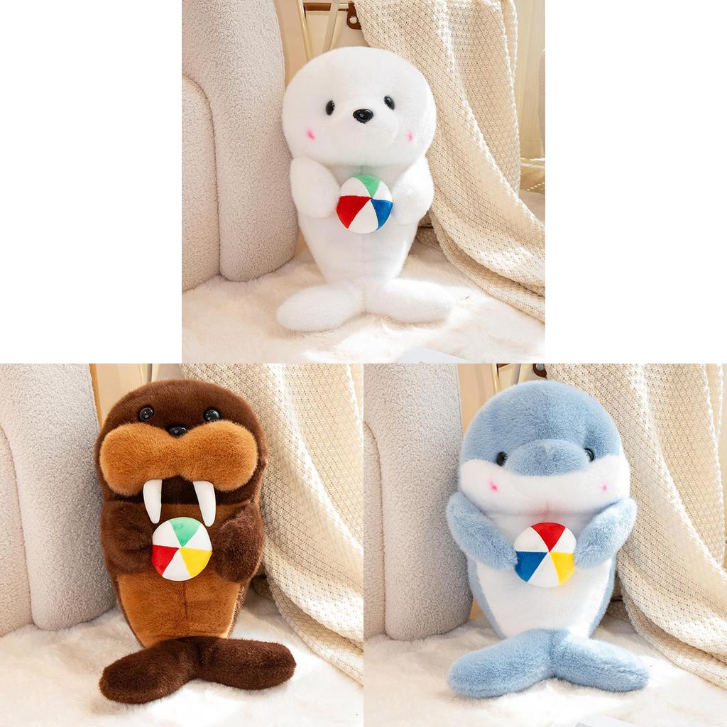 Marine Animal Plush Toy With Pp Cotton Filling For Kids And Collectors