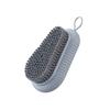 Portable Plastic Handle Cleaning Brush, Soft Bristle Laundry Clothes Shoes Scrub Brush, Household Scrubbing Brush