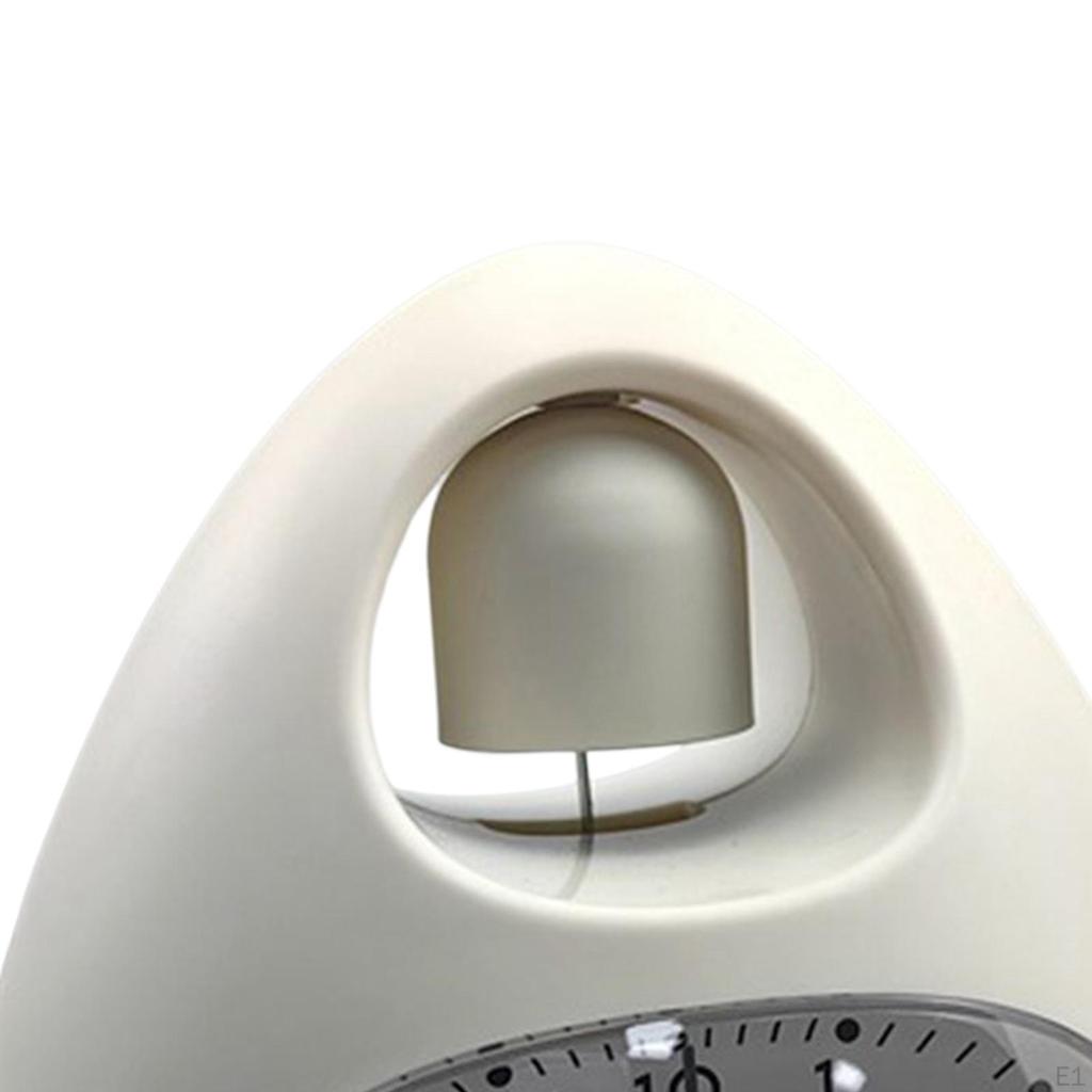 Clock Nordic Loud Bells Night Light Simple Vintage Desktop Sculpture for Hotel Bedside Living Room