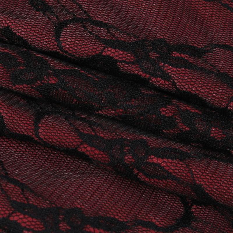 Ladies Lace Pattern Strapless Vest Elastic Rope Corset with Adjust Rope Universal Women Banquet Dress Shirt Coat Corset