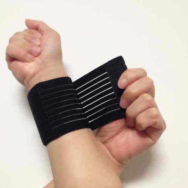 1pc Elastic Bandage Hand Stripes Safe Dirt-proof Wearable Sports Knee Support Strap Ankle Leg Protector Band Wrist Brace Fitness