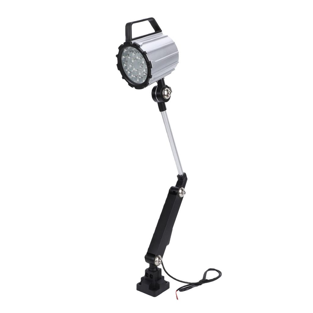 Articulating LED Work Light 18W Machine Lamp Flexible Milling Work Lighting Lamp for Grinding Machines CNC Lathes