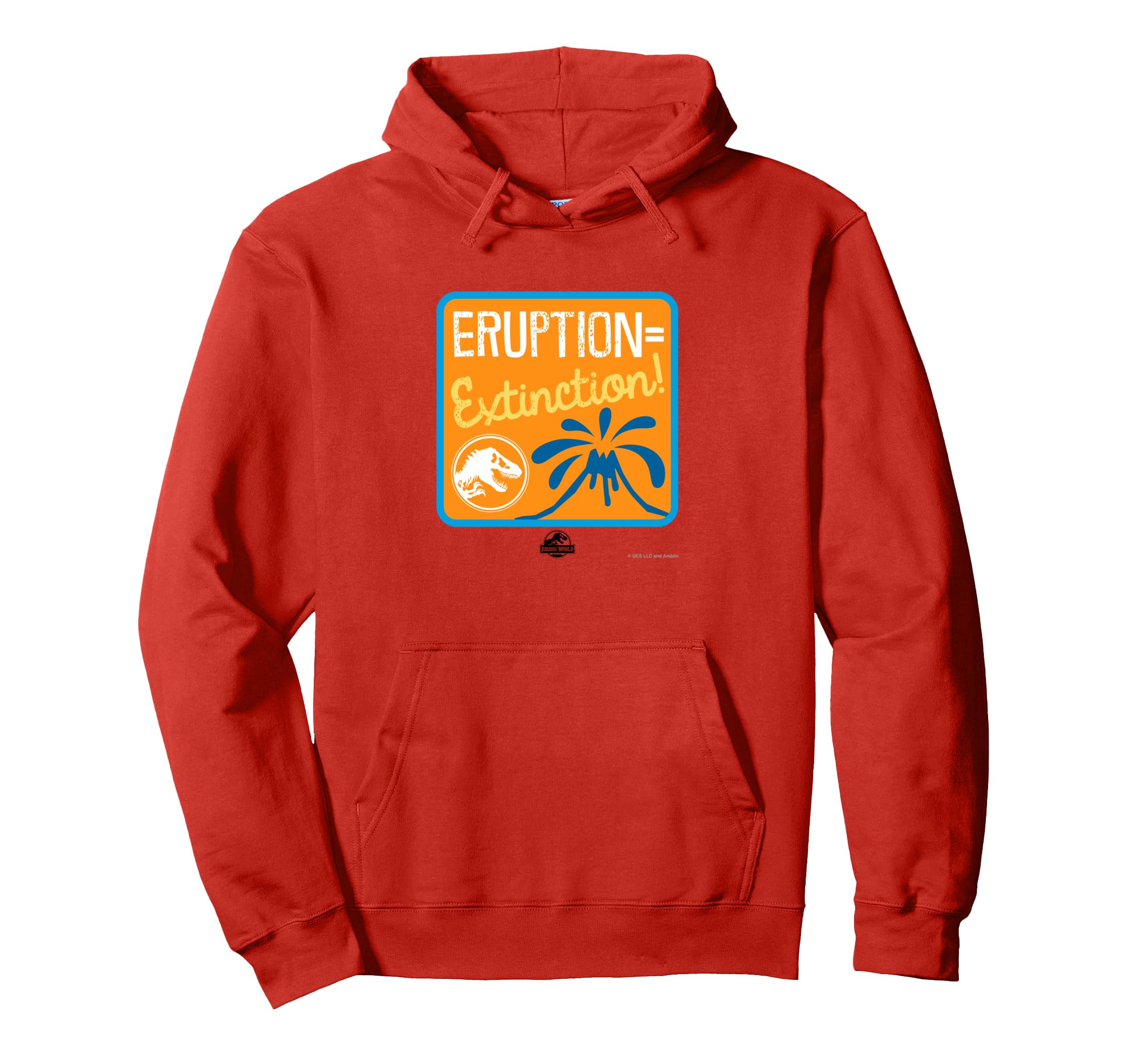 

Jurassic World ERUPTION=EXTINCTION (STICKER) Hoodie