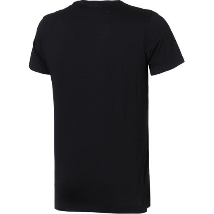 Adidas Neo Running Casual Sports Round Neck Short Sleeve T-Shirt Men Tops Black CV9353
