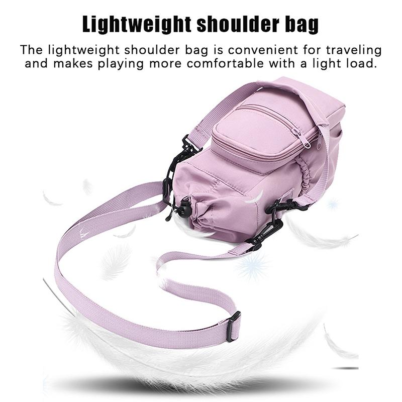 Tragbare Wasserflaschentasche mit verstellbarem Riemen Thermobecher Isolierte Schutzhülle Handytasche Outdoor-Sport-Reisetasche