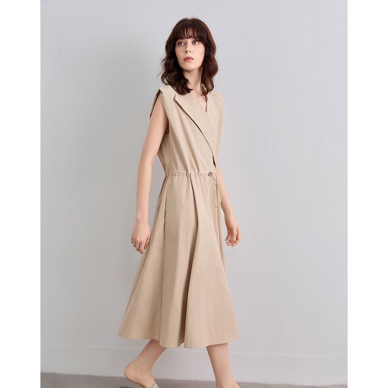Demana Quick-Dry Sun Protection Sleeveless Drawstring Waist Dress