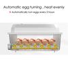 16 Eggs Dual-Electric Mini Household Brooder for Chicken Goose Duck Birds Farm Poultry Fully Automatic Turning Egg Incubator