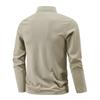 Quick Dry Men's Polo Shirt Stand Collar Pullover Male Long Sleeve Half Zipper Spring Big Size Plus Large 6XL 7XL 8XL Sport Golf