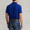 Polo Ralph Lauren Solid Cotton Slim Fit Short Sleeve Polo Shirt Men tops Blue MNPOKNI1N821590-400