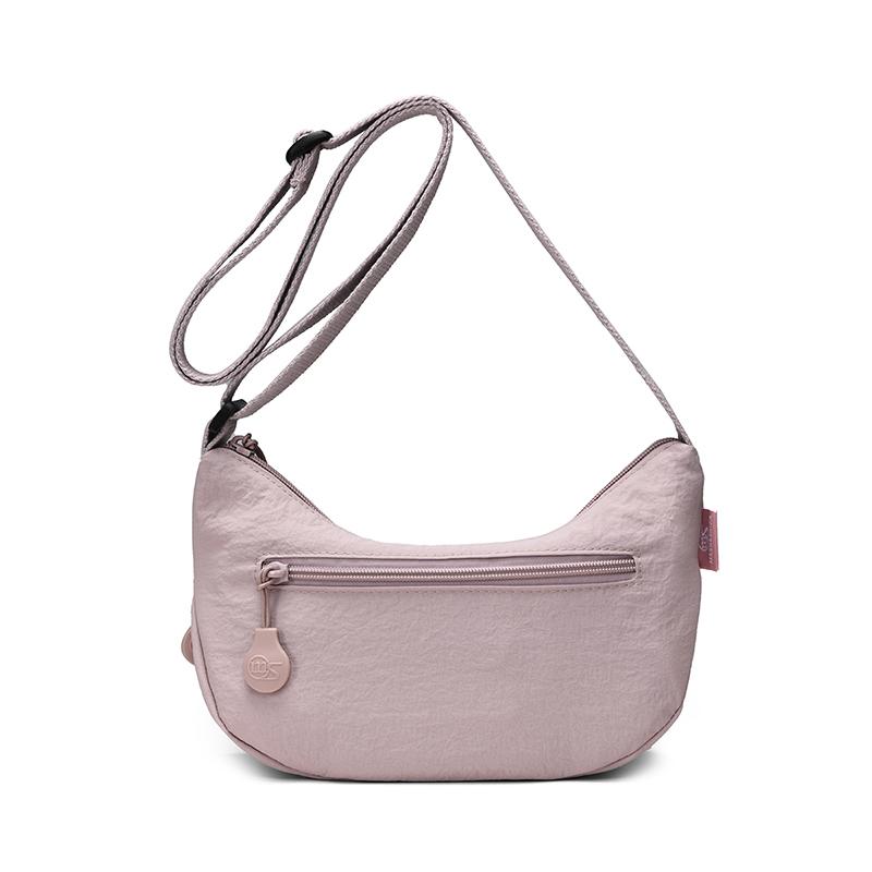Korean Style Large Capacity Versatile Dumpling Bag Single Shoulder Crossbody Handbag Cute School Bag Simple Urban Style