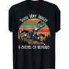Knight Graphic Tee Thou May Ingest A Satchel Of Richards Retro Print Cotton Crewneck T-Shirt Fo