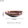 Kiln Changes Vintage Ceramic Deep Plate Restaurant Salad Dish Thick Soup Plate Dessert Dish Molecular Cooking Creative Tableware