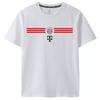 Football Kids T-shirt Bayern Munich Line Graphic Black Print White