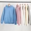 2025 Versatile Solid Color Loose Hooded Sweatshirt for Women - Korean Style Fleece Long Sleeve Jacket (Spring/Autumn)