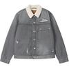Levis Winter Warm Series Fashion Casual Comfortable Long Sleeve Polo Denim Jacket Men Jackets 004YR-0000