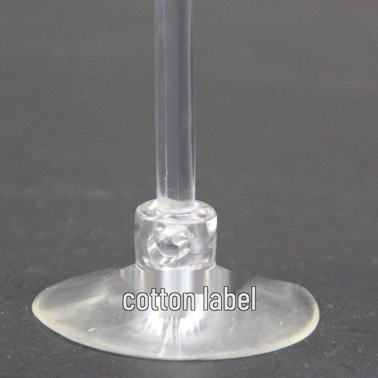 Clear Suction Cup POP Advertising Clips - Strong Card Holders & PVC Label Clips