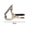 Face Clamp,Locking C Clamp Pliers 4 Gear Positions Locking 10 Inch with Swivel Pads for