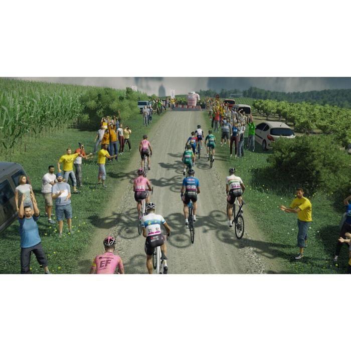 Jeu de simulation tour de france 2024 - ps4 - mode multijoueur jusqu'à 6 joueurs