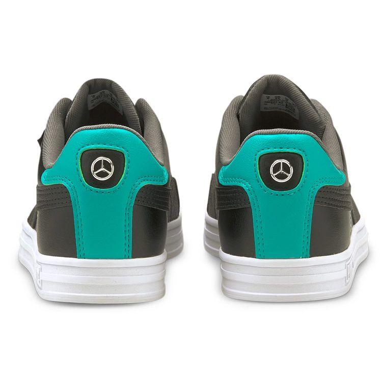 Pánské tenisky Mercedes-AMG Petronas F1 x Puma Smash Vulc V3 Low Černá Spektrální Zelená Bílá 306847-02