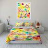 Colorful Seashells and Starfish. Bedding Sets Duvet Cover Sets Duvet Covers Pillowcases(1 * Duvet Cover 2 * Pillowcases Without Duvet Insert)