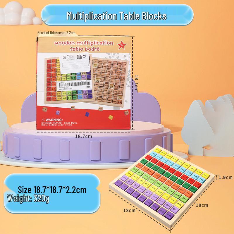 

Деревянная таблица умножения судоку: Многоуровневая игра на логическое мышление для детей