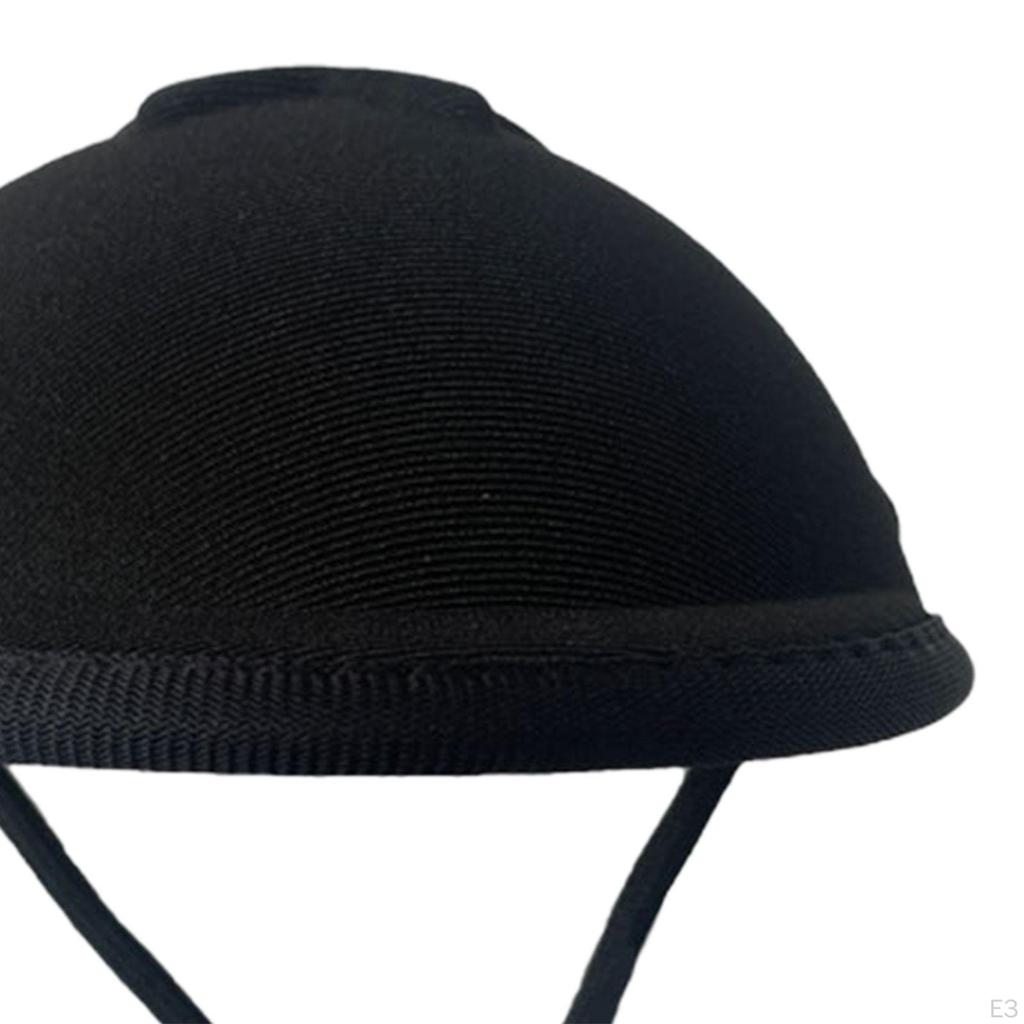 Kask dla psa, czapka dla zwierząt domowych, regulowany pasek, przenośna czapka, jazda konna, szczeniak