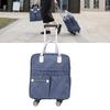 2 in 1 Expandable Carry On Luggage Set Polyester Fabric Weekender Travel Luggage Carry On Suitcase with Wheels for Women Men