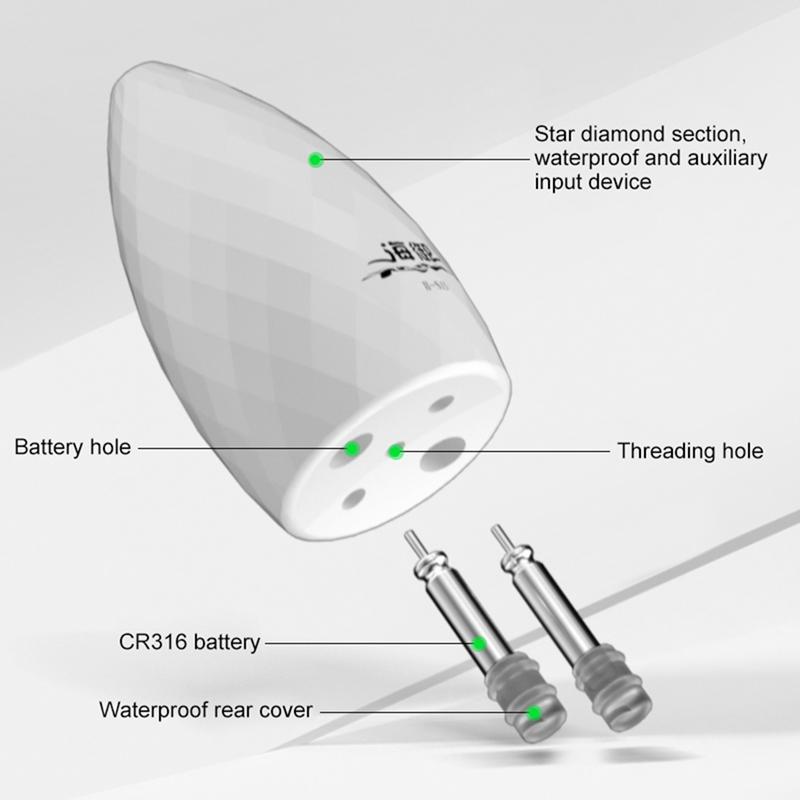 Elektronischer Leuchtender Angelwurfhelfer Nachtangeln Leuchtpose