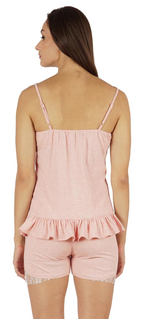 Inkmeso Lingerie Lace Cami Sleepwear Shorts Set For Women  S Spaghetti Strap Nightwear 2 Pcs