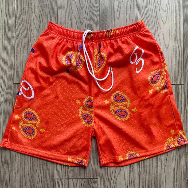

Men s Mesh Basketball Workout Shorts - Breathable, Trendy, Five-Point Design XXXL