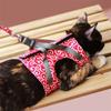 Adjustable Large Cats Vest Harness for Small Cats No Pull Design with Leash Breathable Vest Bright Color