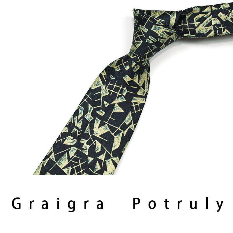 7 Days Replacement, Thin Ultra-Thin Mulberry Silk, Pure Handmade 9Cm Ultra-Wide Italian Elegant Silk Tie, Men'S