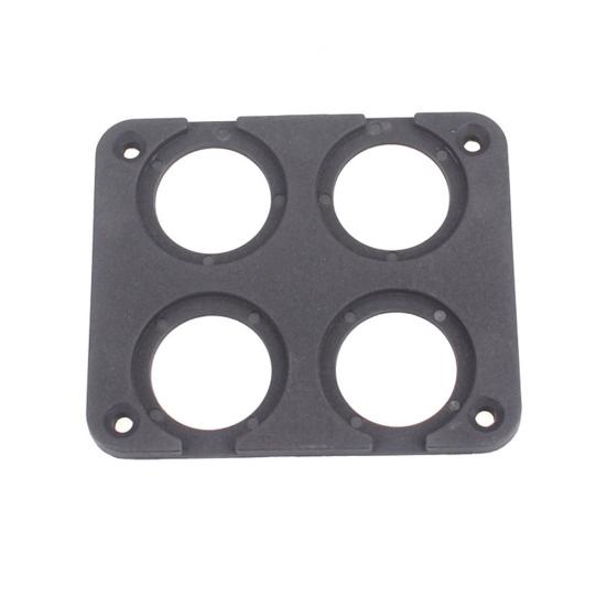 

1/2/3/4 отверстия автомобильный USB-прикуриватель вольтметр крепление держатель выходная панель рамка Four Holes