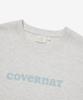 COVERNAT WOMAN Cool Cotton Cooper Logo T-Shirt Heather Grey