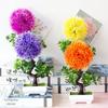 Artificial Goldfish Plant Fake Potted Flower For Home Decor Indoor Desktop Plants Artificial Flower Home Decoration