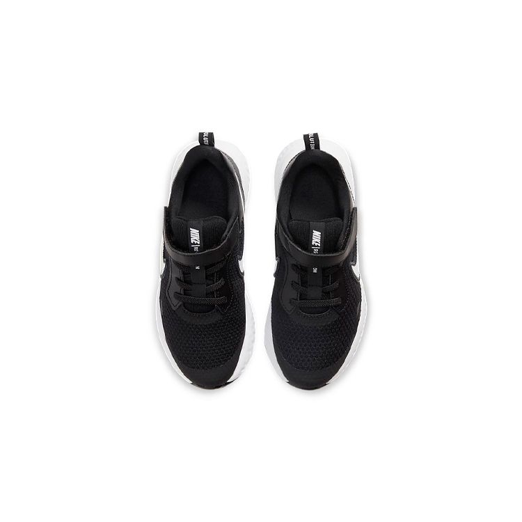 Nike Revolution 5 PS Black White Kids Sneakers Anthracite BQ5672-003