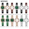 Sanda Women's Diamond-Studded Quartz Watch: Fashionable, Light Luxury, Versatile Steel Band 