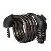 Portable Anti-theft Bicycle Combination Lock - Mountain Bike Steel Cable