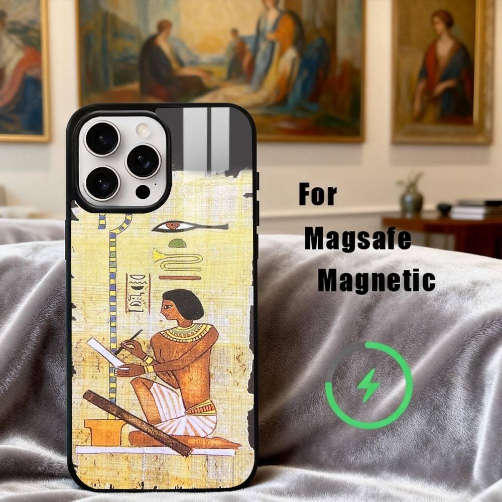 E-Egypt M-Mysterious T-Tarot Phone Case For iPhone17,16,15,14,13,12,11 Plus,Pro Max Magnetic For Magsafe Wireless Charging